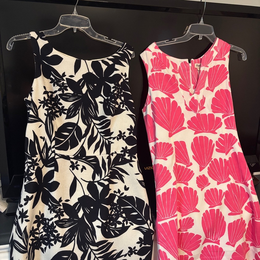 Hatley Black and White Sleeveless A-Line Dress
